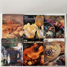 The Decorative Painter Magazine Lot of 8 Issues 1997-1998 Tole Painting Patterns