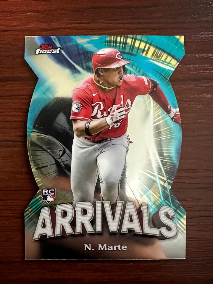 2024 Topps Finest Noelvi Marte Arrivals RC Cincinnati Reds - Image 1 of 1