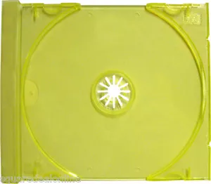 (25) CD-Fächer - Standard-Ersatz-Einsätze farbig gelb grün #CDIS80TL - Bild 1 von 1