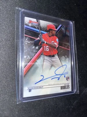 2018 Bowmans Best Victor Robles Auto Rc - Image 1 of 2