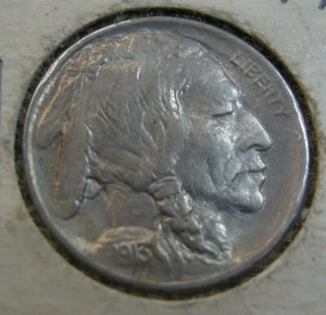 USA Buffalo Nickel. 1913 Type I. Beautiful Condition. Mint Luster Remaining. NoR - Picture 1 of 6