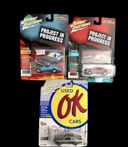 Set Of 3-Ltd Ed-NIP-Johnny Lightning 1:64 1976 Plymouth Volare Road Runners - Picture 1 of 4