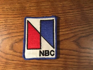 NBC Trapozoid Logo Patch Rare - Bild 1 von 4