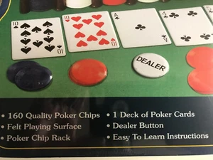 Cardinal's Poker Chip Professional Set NEW Sealed SameDayHandling &Fast USPS - Picture 1 of 12