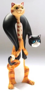 Cool Cats Figurine A4433 - The Fur Wrap Phil and Eliza - 2004 - Picture 1 of 4