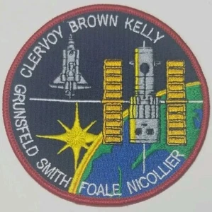 NASA Original STS-103 Nicollier Smith Grunsfeld Clervoy Brown Kelly Crew Patch - Bild 1 von 2