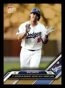 Will Smith 2024 Topps JETZT ON DEMAND DODGERS 3 STUNDEN SPIEL ODB-16 - Bild 1 von 2