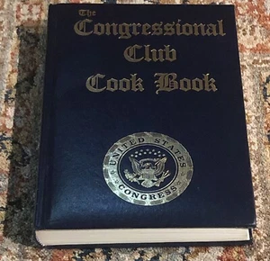 1987 CONGRESSIONAL CLUB COOK BOOK Cookbook U.S. Congress NANCY REAGAN Foreward - Picture 1 of 6
