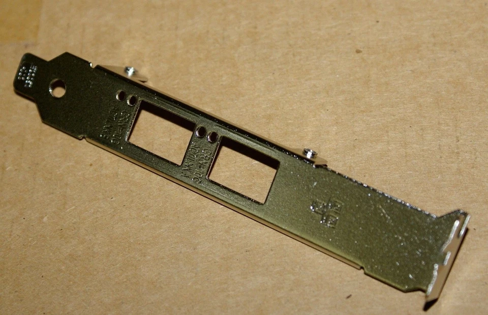 5PCS Full Height Bracket for Intel E10G42BTDA / X520-DA2 / E10G42BFSR / X520-SR2 - Image 1 of 1