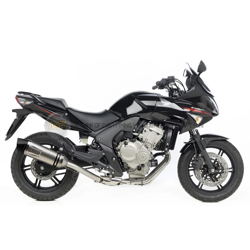 POUR HONDA CBF 600 N 2010 10 POT D'?CHAPPEMENT LEOVINCE LV ONE EVO SILENCIEUX AC - Photo 1/1