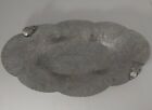 Hand Wrought Trade Continental Mark Silverlook 572 Aluminum Floral Tray