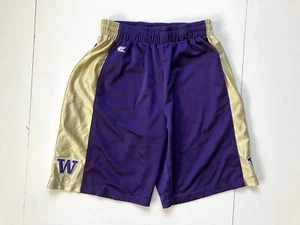 WASHINGTON HUSKIES UW Football COLLEGE BASKETBALL SHORTS Gym Sz Men's S Youth XL - Picture 1 of 7