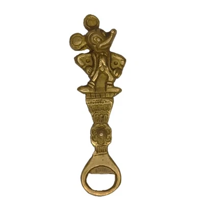 Dancing Mouse Bottle Opener Victorian Style Handmade Brass Collectible Barware - image 1 of 4