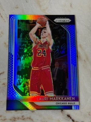 LAURI MARKKANEN - 2018-19 PANINI PRIZM BALONCESTO PLATA PRIZM TARJETA INSERTADA Foto 1 de 2