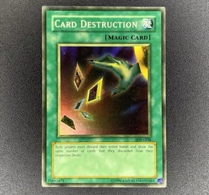 Yu-Gi-Oh! Misprint Card Destruction - Factory Ink Faded - SDY-E038 - MP/LP - Picture 1 of 7