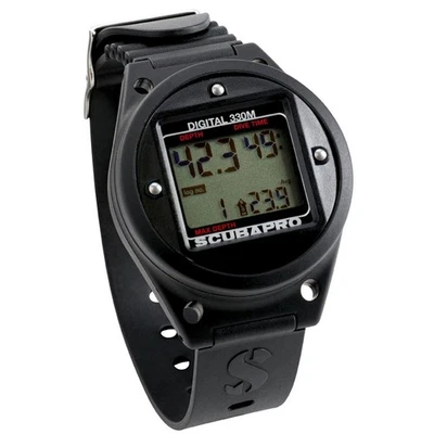 SF-1 TopDeal: Scubapro Bottom Timer Digital330 con bracciale e supporto bungemoun - Immagine 1 di 3