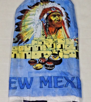 Tocado Vintage Windsock Fly Your Colors Años 80 Nativo Americano Nuevo México Nuevo Foto 1 de 4