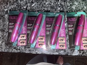 4 Maybelline The Falsies Effect Mascara Washable Blackest Black - Picture 1 of 1