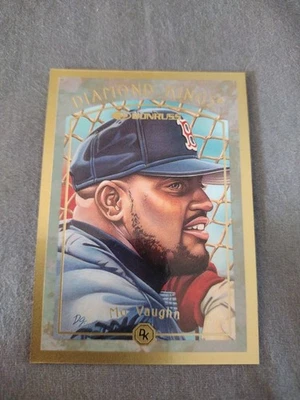 Mo Vaughn 1996 Donruss Diamond Kings #3 serie #ed 512/10000 Foto 1 de 2