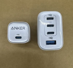 Pacchetto Caricabatterie da Parete Anker 70W/30W Spine Pieghevoli - Ottimo - Foto 1 di 4