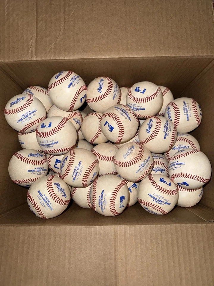 45 Rawlings Official Minor League Baseball Used Lot - image 1 of 1
