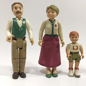 Fisher Price Loving Family Figuras Abuelos Abuela Nieto Niño Hijo De Colección - Imagen 1 de 20