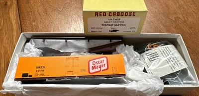 Red Caboose HO Kit #RC-1010f Mather Meat Reefer Oscar Mayer 5270 NY - Image 1 of 4