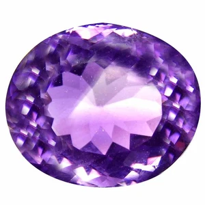 8.50 Cts World Class Oval Cut (13 x 11 mm)Natural Purple Amethyst Loose Gemstone - Picture 1 of 6