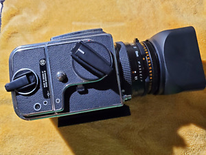 Hasselblad 500C/M w/Planar T* 2.8/80 Lens REFURBISHED + Many Extras