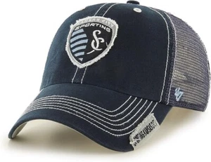 MLS Sporting Mütze Kansas City 47 Turner Clean Up verstellbar Druckknopflasche von '47 Marke - Bild 1 von 2