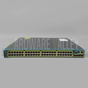 CISCO WS-C2960S-48TS-S Catalyst 2960S 48 GigE, 2 x SFP LAN Lite - Picture 1 of 6