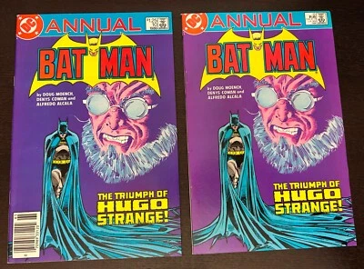 BATMAN ANNUAL #10 (DC Comics 1986) -- Direct + NEWSSTAND Variant Set - Image 1 of 2