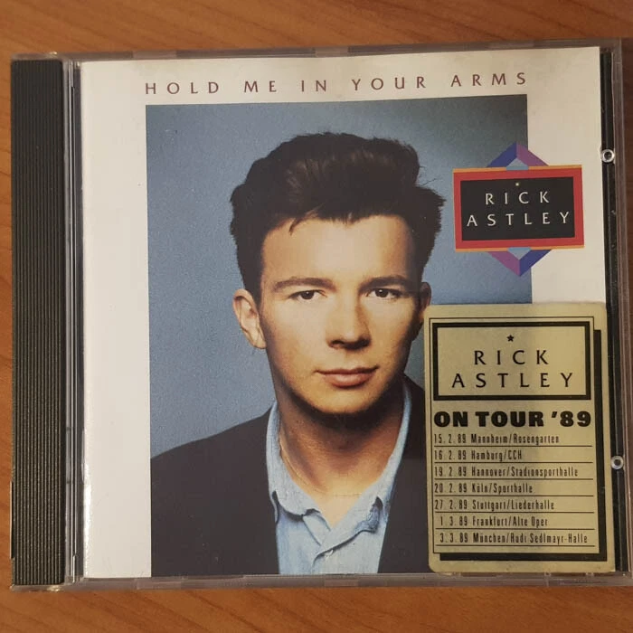 RICK ASTLEY Hold Me In Your Arms  EX/VG+(CD) - Bild 1 von 4