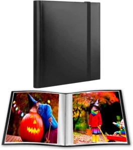 Photo Album 8X10, 8X10 Photo Album Book Holds 68 Photos, Art Portfolio Binder... - Picture 1 of 1