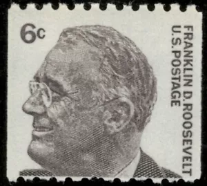 US. 1298. 6c. Franklin D. Roosevelt. Coil Single. MNH. 1967 - Picture 1 of 2