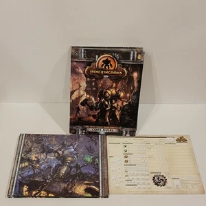 Iron Kingdoms LOT - Privateer Press Rule Book HC Master Screen 17 Ch Sheets - Picture 1 of 12