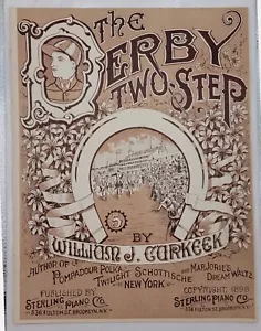 PARTITURAS - THE DERBY TWO STEP -1898 - CARRERAS DE CABALLOS - Imagen 1 de 1