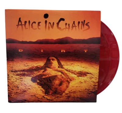 Alice In Chains Dirt Vinyl 2LP Record Apple Red Walmart Exclusive New Fast Ship - Image 1 of 4