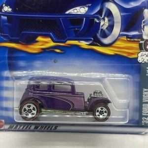 Hot Wheels 2002 '32 Ford Vicky Purple #104 Red Lines - Picture 1 of 12