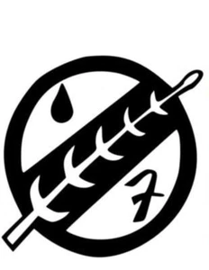 Mandalorian Crest Vinyl Decal Sticker Door Window Star Wars Symbol USA Seller - Picture 1 of 5