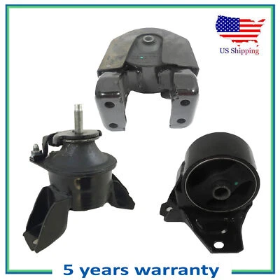 Juego de 3 piezas de montaje de motor para Hyundai Sonata Azera 2006-2008 3,3 L Foto 1 de 4