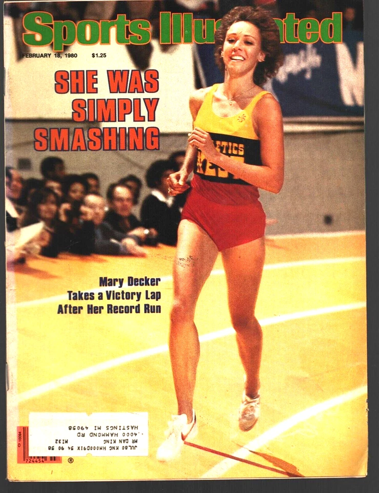 February 18, 1980 Mary Decker Track and Field SPORTS ILLUSTRATED - Image 1 of 1