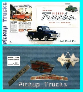 1948 Ford F-1 First Day Cover with Color Cancel - Picture 1 of 1