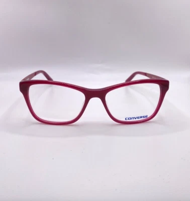 CONVERSE Q403 Pink Plastic Kid's Cat Eye Optical Eyeglasses Frame 52-16-135 RX - Imagem 1 de 4