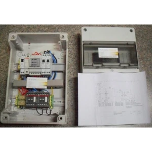 QUADRO 2 POMPE AVVIAMENTO CON SCAMBIO MONOFASE 2X2,6 HP 15.5A  - Foto 1 di 3