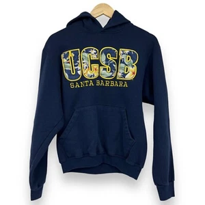 Vintage University Of California Santa Barbara Hoodie Sweatshirt Small USA UCSB - Bild 1 von 6