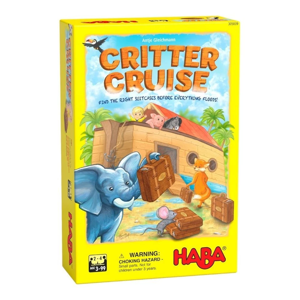 HABA Critter Cruise Cooperative Noah's Ark Memory Game (Made in Germany) - Image 1 of 4