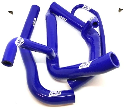 Yamaha YZFR6 YZF R6 2006 - 2025  Silicone Radiator Hose BLUE 23-252YB - Image 1 of 4