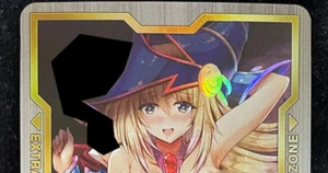 DUAL 963 Dark Magician Girl Yu-Gi-Oh! Goddess Story Anime Waifu Card ACG NSFW - Picture 1 of 2