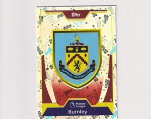 MATCH ATTAX 2017/2018 BURNLEY TEAM CREST 55 FOIL CARD #55 - Picture 1 of 1